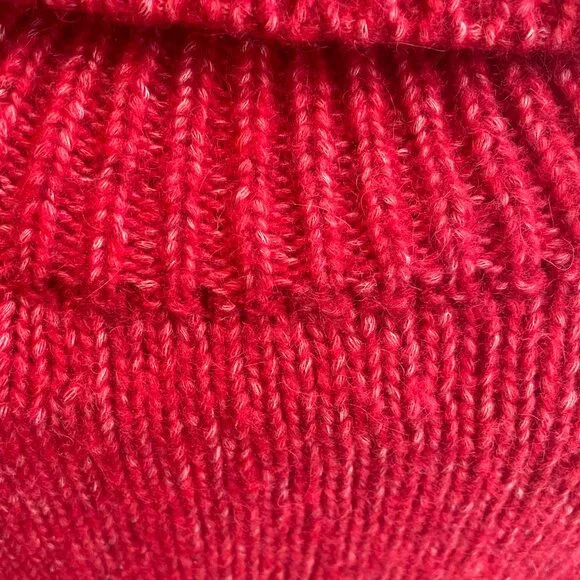 La Ligne Red Knit Sweater • Size Large • Classic Elevated Essential - Picture 7 of 11